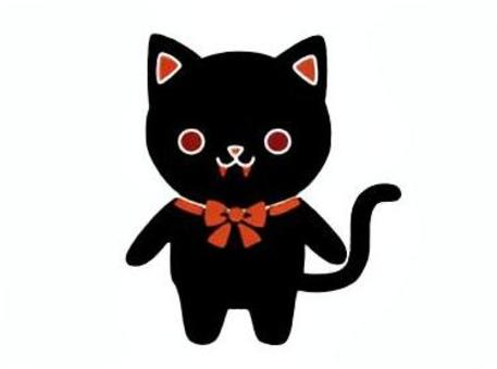 Halloweenキャラクターのキャット
