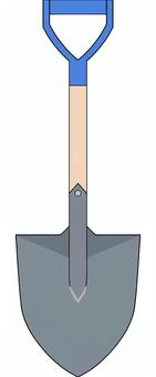シャベル_shovel 道具,園芸,農業,シャベル,大型のイラスト素材