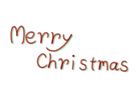 手描き文字MerryChristmas