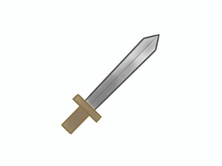 シンプル剣 剣,rpg,ファンタジー,シンプル,手描き,ゲーム,勇者,ソード,武器,戦いのイラスト素材