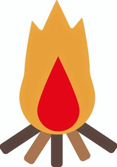 焚火アイコン 炎,焚火,火,燃える,アイコン,熱い,火遊び,マッチ,火事,ガスのイラスト素材