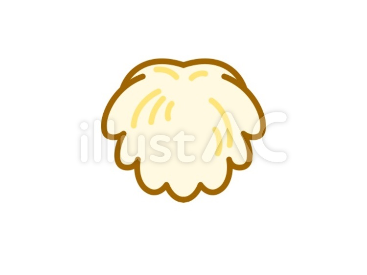 ヤマブシタケ　黄 きのこ,ヤマブシタケ,食べ物のイラスト素材