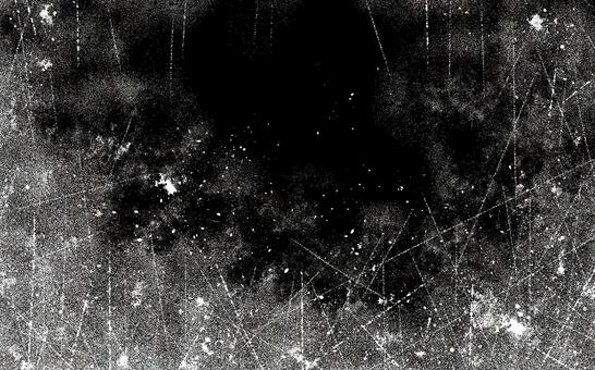 乱線＋もや＋飛沫フレーム4（白） 乱線,もや,煙,霧,飛沫,粉塵,効果,フレーム,回想,異様のイラスト素材