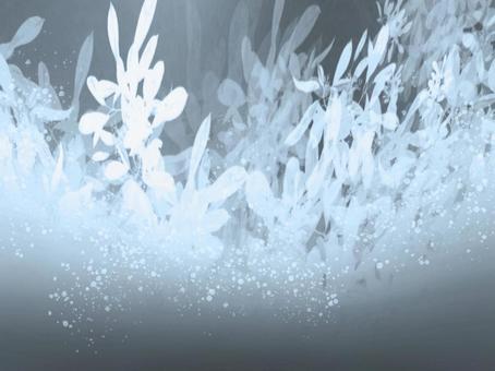 彩花の庭-モノトーン01 グレー,ホワイト,透明感,静寂,抽象,背景,上品,シンプル,落ち着き,癒しのイラスト素材