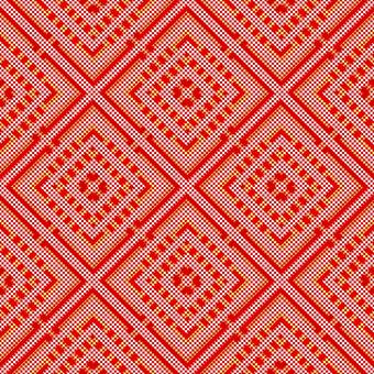 菱の舞踏 連続性,和柄,和風,レトロ,日本,3d,cg,菱形,模様,幾何学のイラスト素材