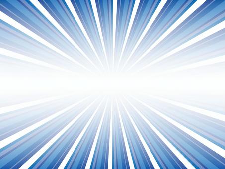 眩しく広がるブルーの集中線背景素材 背景,集中線,青,光,爆発,放射線,空,ブルー,グラデーション,光線のイラスト素材