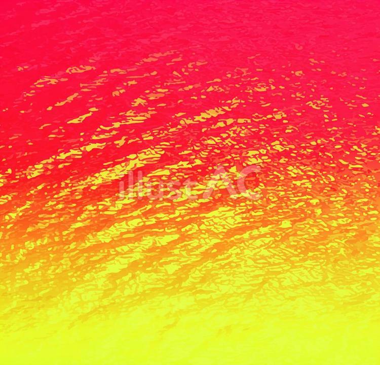 さざ波　　夕方　水彩 さざ波,水面,湖面のイラスト素材