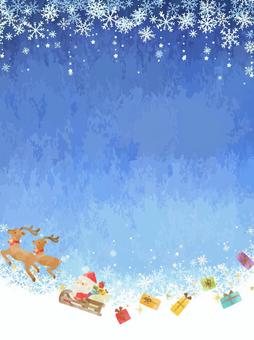 Beautiful and lovely hand-painted christmas background material, , JPG, PNG and AI