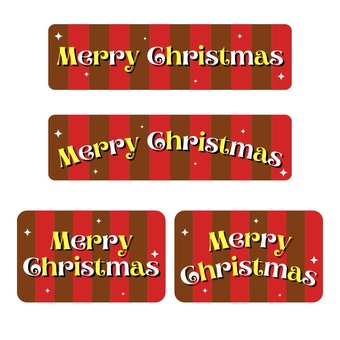 メリークリスマスの文字デザイン メリークリスマス,クリスマス,赤,茶色,キラキラ,かわいい,文字デザイン,イベント,冬のイラスト素材