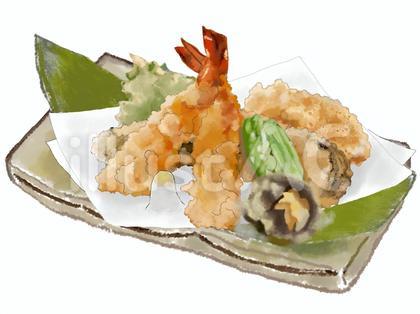 天ぷら盛り合わせ(ししとう2)