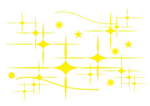 きらきら光背景素材　⑪ 星,流れ星,エフェクト,漫画,ゲーム,きらきら星,線,手描き,ファンタジー,メルヘンのイラスト素材