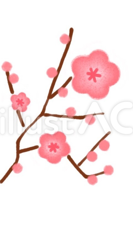 桃の花 桃の花,桜,かわいいのイラスト素材