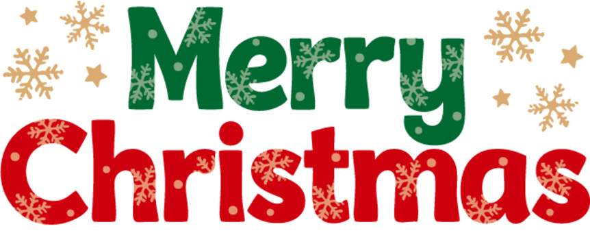クリスマス　ロゴ16 merry,christmas,メリークリスマス,カード,文字,装飾,雪,結晶,メッセージ,グリーティングのイラスト素材