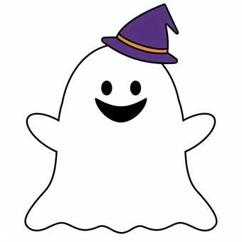 ハロウィンおばけ帽子 ハロウィンおばけ帽子 ハロウィン,おばけ,ゴースト,ハロウィーン,ハロウィーンイベント,ハロウィーンパーティーのイラスト素材