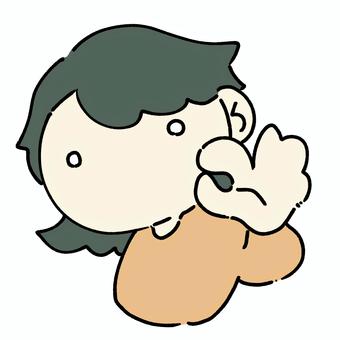 手でokマークを作る女性 人,女性,ok,ハンドサイン,許可,許す,手のイラスト素材