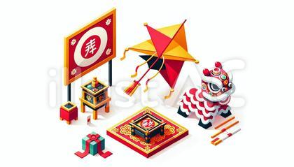 縁起物シリーズ 獅子