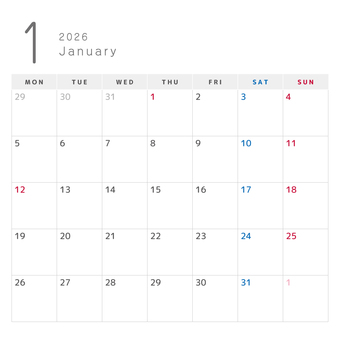 《正方形》記入部白／背景透過カレンダー sns用,正方形,予定,数字,ダイアリー,白黒,ベクター,sns,sns投稿,calendarのイラスト素材