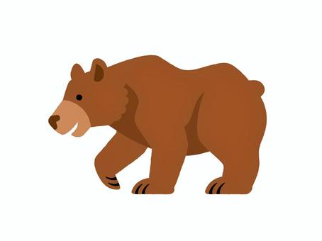 熊 熊,森,山,ヒグマ,グリズリー,動物,動物園,猟,マタギ,獰猛のイラスト素材