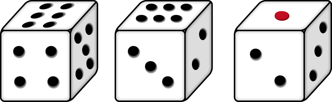 サイコロ　　 サイコロ,ばくち,ゲーム,すごろく,四角,立体,線画のイラスト素材