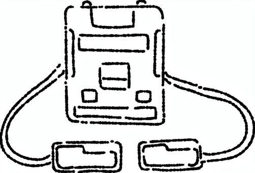 ゲーム機　線のみ