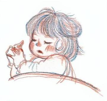 Illustration, child, parenting, afternoon nap, 