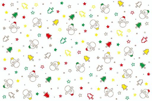 Christmas snowman white background, christmas, snowman, christmas tree, JPG and AI