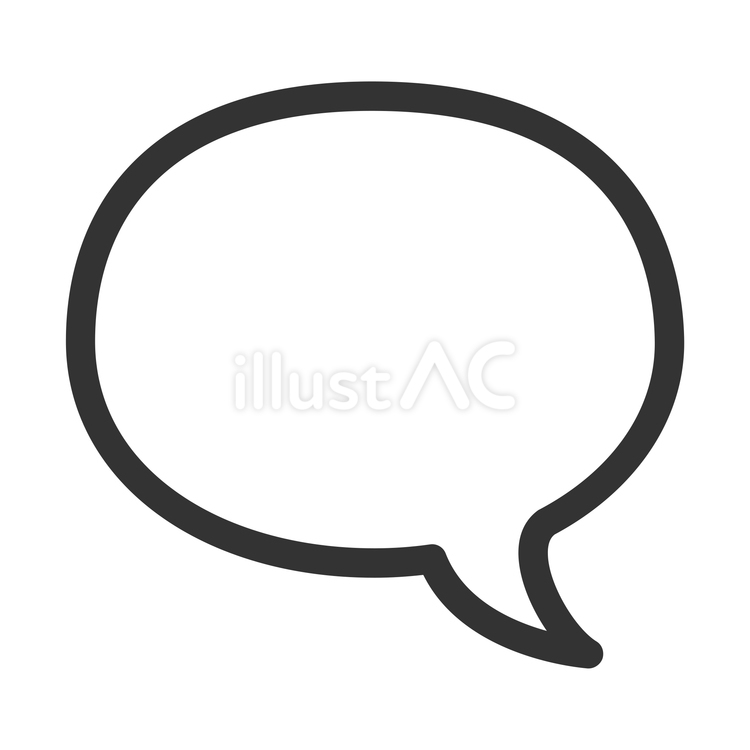 吹き出し　左　絵文字 吹き出し,絵文字,アイコンのイラスト素材