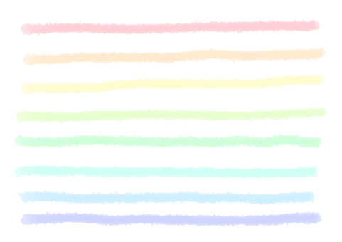 ラフな線　水彩ラインセット