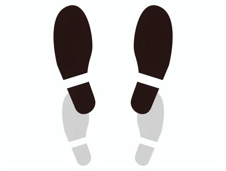 足跡 足跡