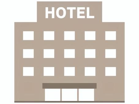 ホテル ホテル,宿泊施設,ビジネスホテル,宿泊,観光,旅行,出張,ビジネス,リゾート,泊まるのイラスト素材