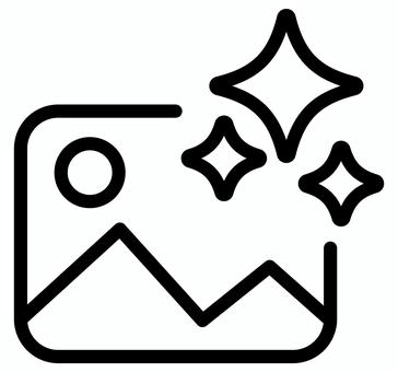 AI人工知能のアイコン画像生成線画 アイコン,人工知能,プログラム,頭脳,dx,ロボット,プログラミング,脳,生成,画像のイラスト素材