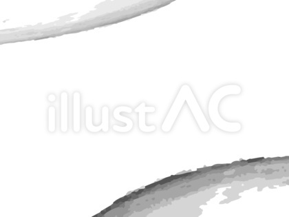 筆書き(墨)のフレーム