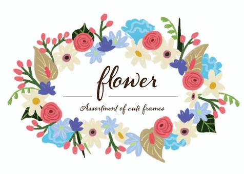 Flower frame 1, JPG, PNG and AI Flower frame 1, flower, plant, leaf, JPG, PNG and AI