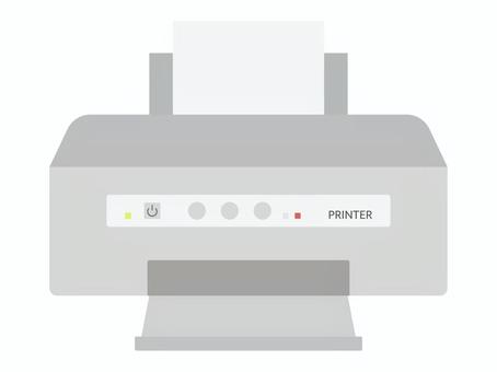 家庭用プリンターのイラスト