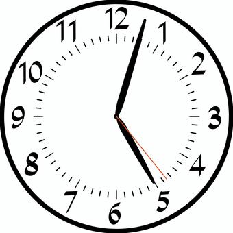 時計　 時計,早朝,夕方,メモリ,秒針,回る,経過,インテリア,道具のイラスト素材