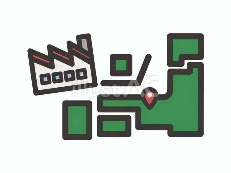 教科　社会・地理のアイコン（カラーあり 社会,地理,教科のイラスト素材