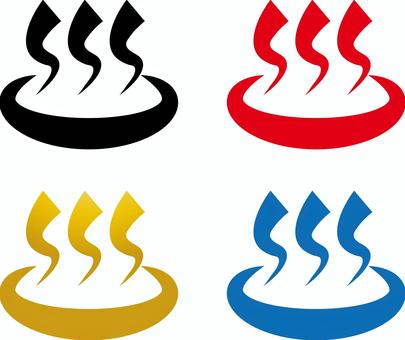 お風呂温泉マーク 温泉,風呂,銭湯,ロゴマーク,アイコン,シンボル,湯,旅館,湯船,シンプルのイラスト素材