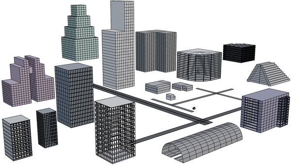 パース都市 ビル,都会,都市,高層ビル,都,市街,シティ,市街地,タウン,市のイラスト素材