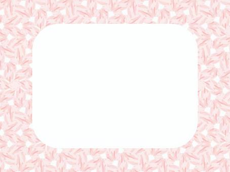 ピンクの幾何学模様の四角のフレーム56 フレーム,幾何学,背景,枠,飾り枠,囲み枠,ピンク,四角,四角形,長方形のイラスト素材