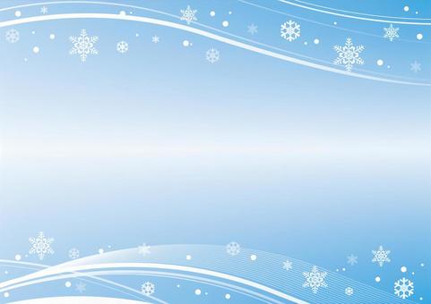 Illustration, christmas, snow, crystal, 