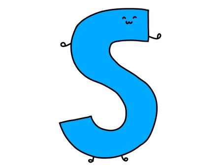 S, s, alphabet, texte, JPG and PNG