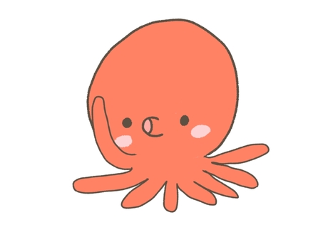 Octopus's illustration, , JPG and PNG