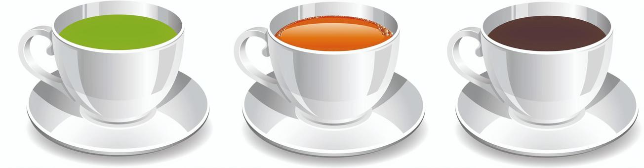 Cafe, cafe au lait, black tea, cafe mocha, JPG, PNG and AI