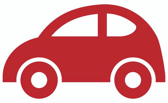 コンパクトカーのアイコン 赤 コンパクトカーのアイコン 赤 車,コンパクトカー,ハッチバック,自動車,car,アイコン,乗り物,運転,ドライブ,免許のイラスト素材