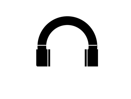 Illustration, headphone, icon, musics, JPG and PNG