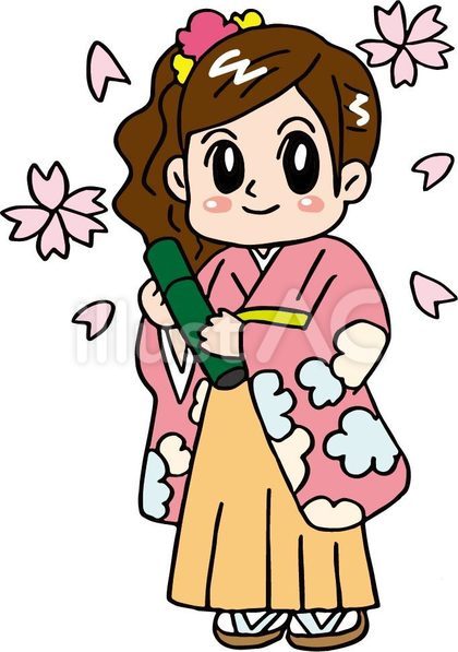 袴姿の女性