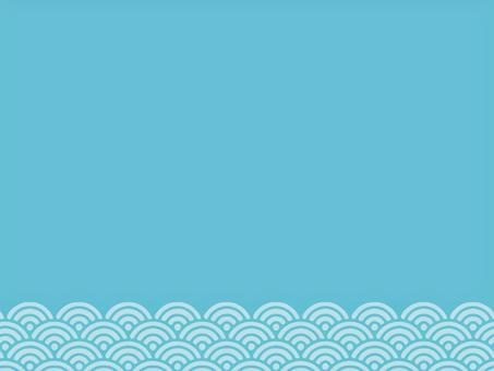 正月和風和柄年賀状