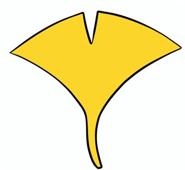 イチョウ葉っぱ