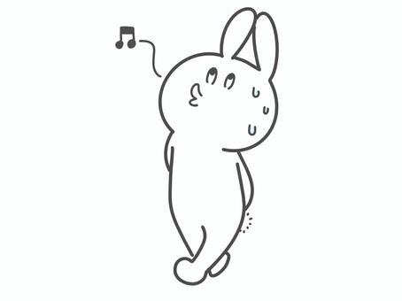 Animals: Rabbit (playing dumb, cheating), JPG and PNG Animals: Rabbit (playing dumb, cheating), rabbit, liar, feign ignorance, JPG and PNG