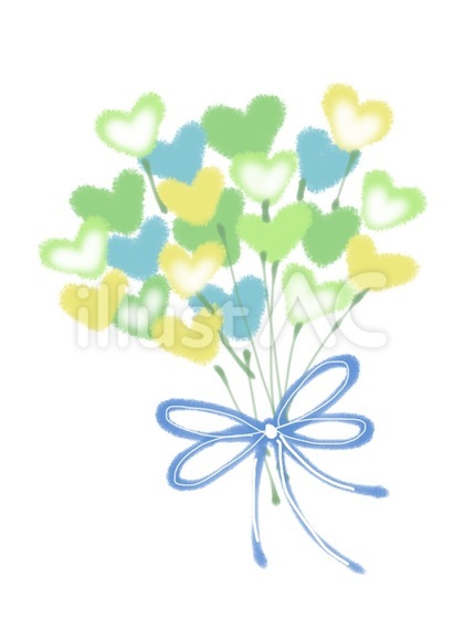 ハートの花束